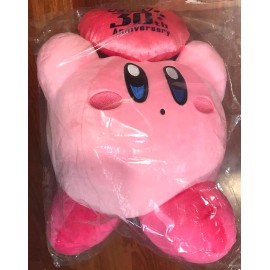 SK Japan NWT Kirby Stars 13" 30th Anniversary Heart Valentine Stuffed Plush Toreba SK JPN