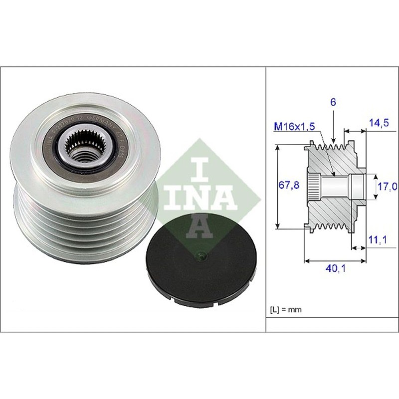 LUK 535005210 Alternator Freewheel