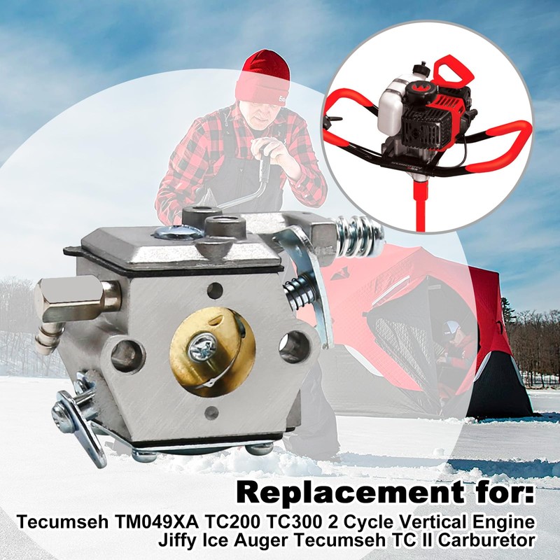 Anxingo 640347 Carburetor Replacement for Tecumseh TM049XA TC II, Replacement