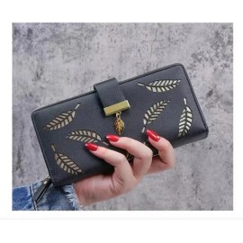 Cartera Para Dama Largo Para Regalo Diferentes Colores Hojas