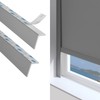 ZSTARR PVC Light Blockers Blackout Light Blocking Strips for Shades