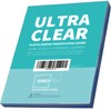 Binditek 100 Pack 10 Mil Binding Presentation Covers, Ultra Clear