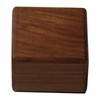 Wooden Ring Box Retro Elegant Square Engagement Ring Box with