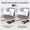 ZOWEETEK CAC Reader Military, CAC Card Reader Military, Smart Card