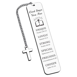 Confirmation Gifts for Teen Boys Girls Teenage Baptism Gifts for Son Daughter First Communion Easter Day Bookmark Gifts for Adult Women Men Christian Religious Gifts Christmas Birthday Catholic Gifts