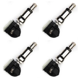 TPMS 2020 Toyota GR Supra 3.0 New Schrader TPMS Set Chrome Stem 42607-WAA01 433mhz