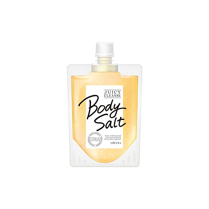 Utena Juicy Cleanse Body Salt, Citrus, 10.6 oz (300 g)