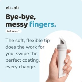 Eli  Ali Tush Swiper - Diaper Rash Cream  Butt Paste Applicator - Fits Most Diaper Creams  Mess-Free  Hygienic Alternative to Cream Spatula - Carry...