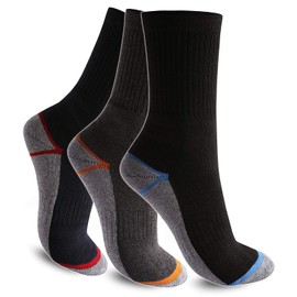 Lavazio® Men's Work Socks Thermal Socks Thick and Attractive, in Dark Colours, Pairs of 6 | 12 | 18 | 24 -