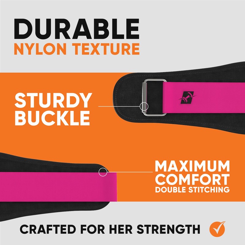 Womens Lifting Belt and Weight Belt for lunges - Womens