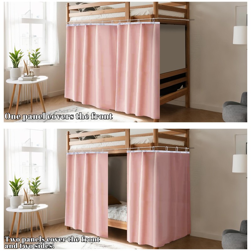 Aisi Bunk Bed Curtains Dorm Room Privacy Canopy Blackout Bunk
