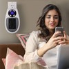 Wall Space Heater 450W Remote Portable Electric Heater with Programmable