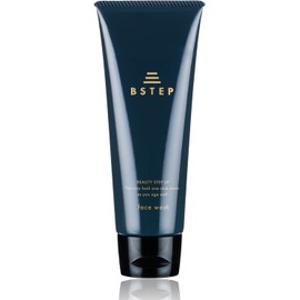  BSTEP Men's Facial Cleansing Foam, Pore Care x Ultra Dense Foam x Root Oily x 4.2 oz (120 g)