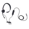 Telephone Headset Noise Canceling Single Ear Comfortable USB C to
