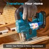 SEESII Cordless Jig Saw 21V, Electric Jigsaw Tool with 2×