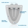 BougeRV Solar Weatherproof Double Cable Entry Gland, Cable Through RV