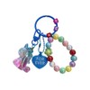 HPMAISON Blue Unicorn Keychian Backpack Charms With Bracelets Keyring for