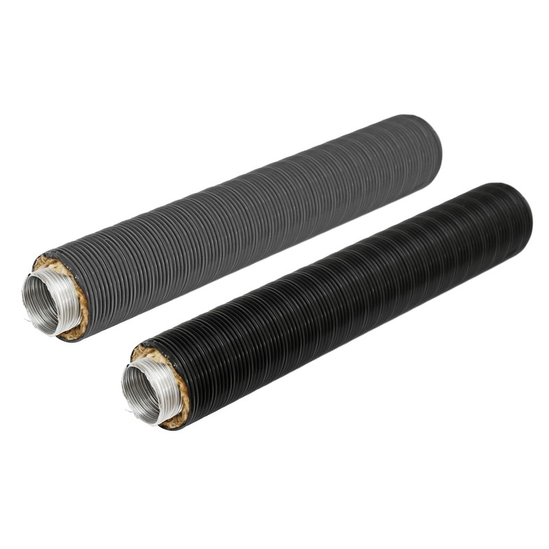 raik SH100-TFX-sw Therm Flex Aluminium Flexible Pipe Insulated Black Diameter