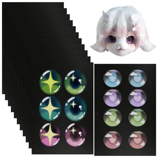 YCCOKJJ Fursuit Eye Mesh Paintable Fursuit Eye Mesh 0.5 mm
