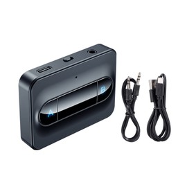 C31 BT 5.0 o Transmitter 3.5mm AUX Jack USB Dongle Music Portable Wireless BT Adapter for Car PC TV Headphones VCXN