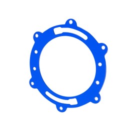 4506993 Toilet Flange Repair Metal Ring for Pasco 21013 for Broken Toilet Bases, Corrosion Resistant Thickened Steel Ring for Loose Seat Screws or Damage Repair, Heavy Duty Universal Replacement Part