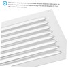 TEHAUX Stainless Steel Air Vent Grille Cover Louvered Return Air