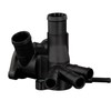 febi bilstein 14506 Kühlwasserflansch für Thermostatgehäuse, mit Schraubensatz , 1