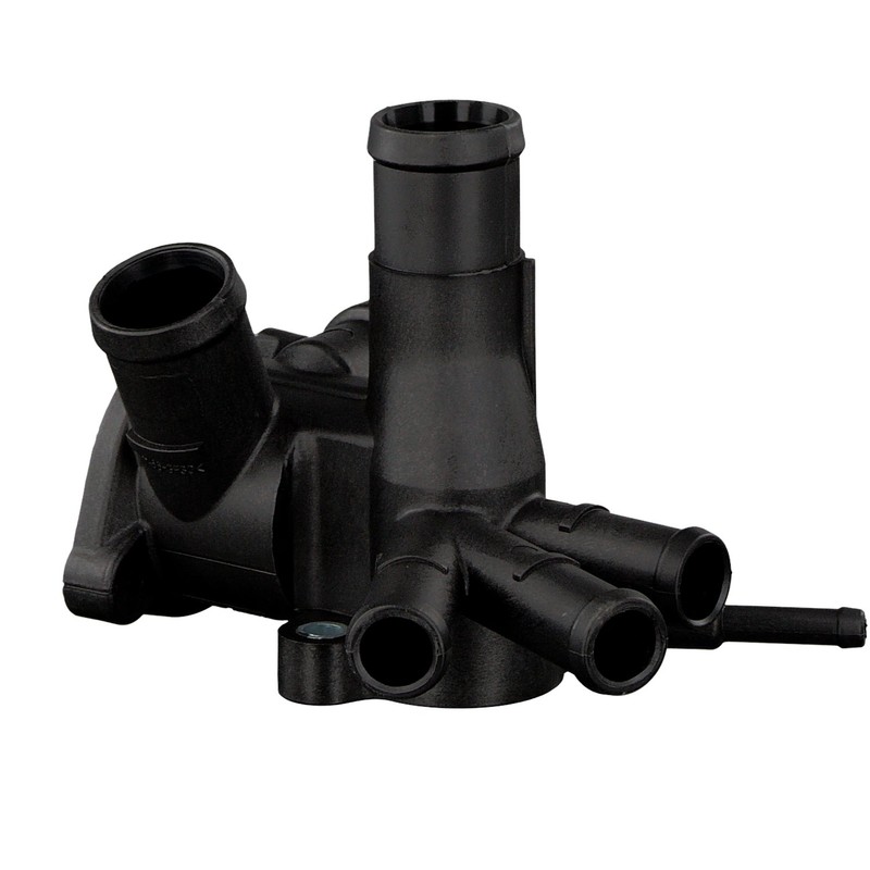 febi bilstein 14506 Kühlwasserflansch für Thermostatgehäuse, mit Schraubensatz , 1