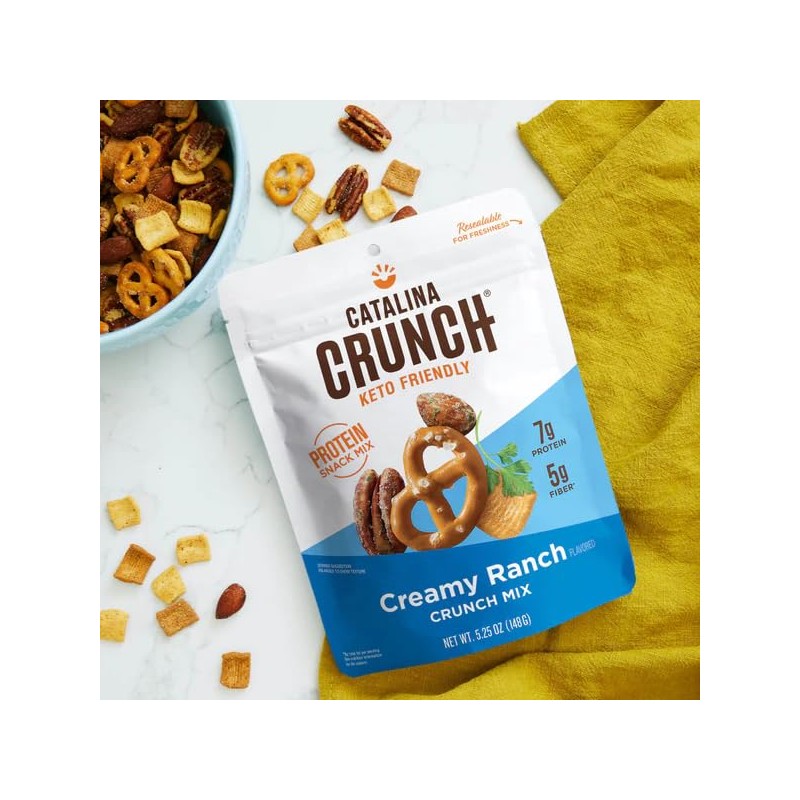 Catalina Crunch Creamy Ranch Snack Mix, 148 GR