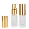 Saluaqui 5ml Refillable Perfume Spray Bottle, Portable Glass Atomizer with