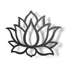 keluly Metallic Decoration Floating Wall Sculpture with Shadow Made of