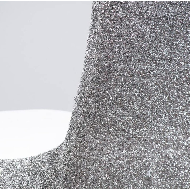 iEventStar Stretch Spandex Glitter Shiny Metallic Dining Chair Cover for
