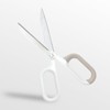 White Office Scissors with Comfort-Grip Handles, Cute scissors, Sharp Craft