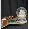Snow Globe Christmas Music Box | Mountain Village Winter Mountains