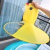Cartoon Duck Rain Hat, Creative Cartoon Duck Rain Hat Foldable