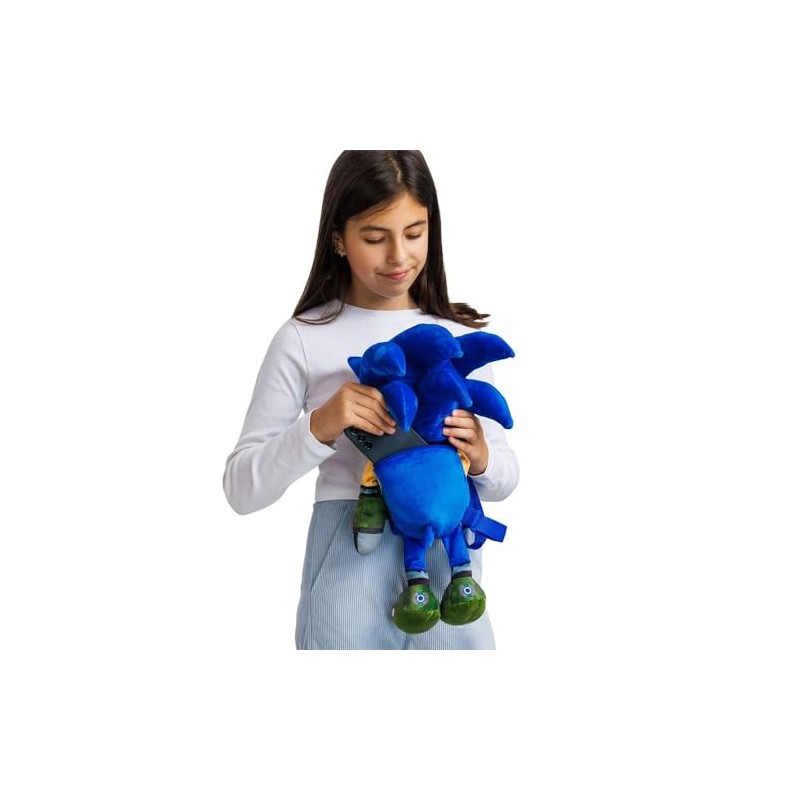 Sonic 45 cm Plush Figure Backpack