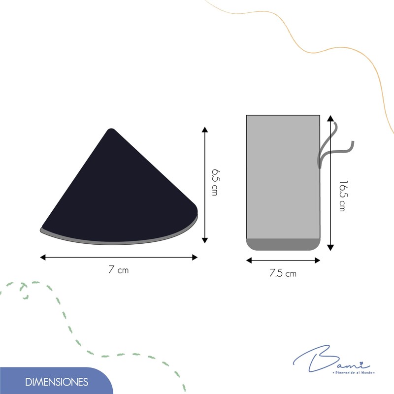 Conitos protectores (5 piezas)