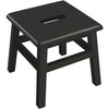 eHemco Solid Hardwood Step Stool for Adults and Kids, 12.25