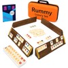 HOROW Rummy Cube Game Set 4 Player Edition, with 4