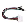 OBDII-Buchsenstecker-Diagnosekabel, 16-poliges OBD2-Anschlusskabel, Schweißfrei, Fehlererkennungscode-Entfernung, Diagnose-Jumper-Adapterkabel