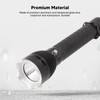Diving Flashlight 3200 Lm IPX8 Waterproof Aluminum Alloy 3 Lighting