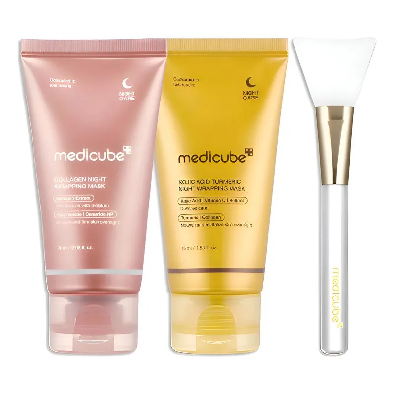 Mascarilla De Noche Exfoliante De Colágeno Medicube