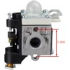RB-K106 Carburetor with Repower Kit Air Filter Spark Plug Carb