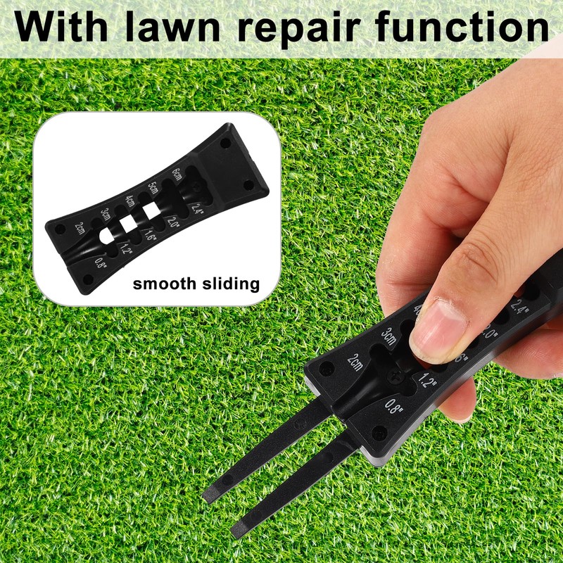 Lyreh Golf Tee Height Adjuster, Carbon Fiber 3-in-1 Adjustments Golf