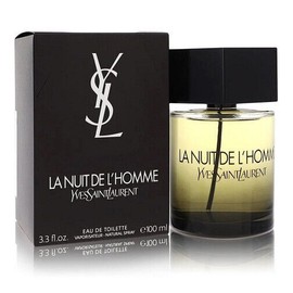 Yves Saint Laurent Ysl L'Homme LA NUIT Yves Saint Laurent Men 3.3 oz Eau De Toilette Spray Sealed