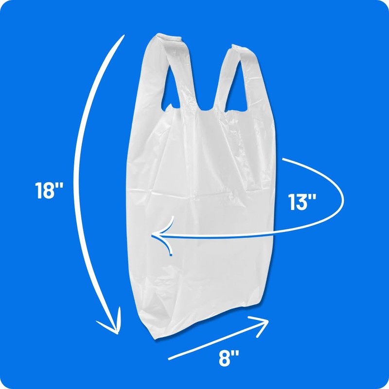 Adult Nappy Disposal Bags White | 200 Pack | 10%