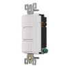 Broan-NuTone P3RW Three-Rocker Switch for Bathroom Exhaust Fan, White Wall
