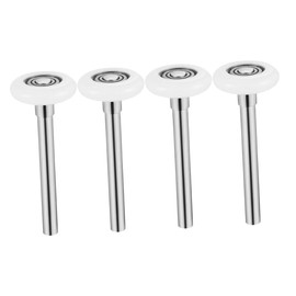 Operitacx 4pcs Nylon Garage Door Rollers Door Track Steel for Garage Replacement