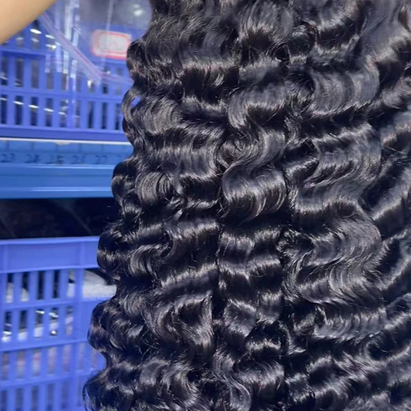 Raw Cambodian Raw Hair Bundles Thick Full End Single Donor