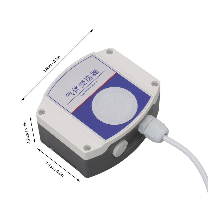 10‑30V Wall Mount CO2 Sensor 485 Communication Carbon Dioxide Temperature